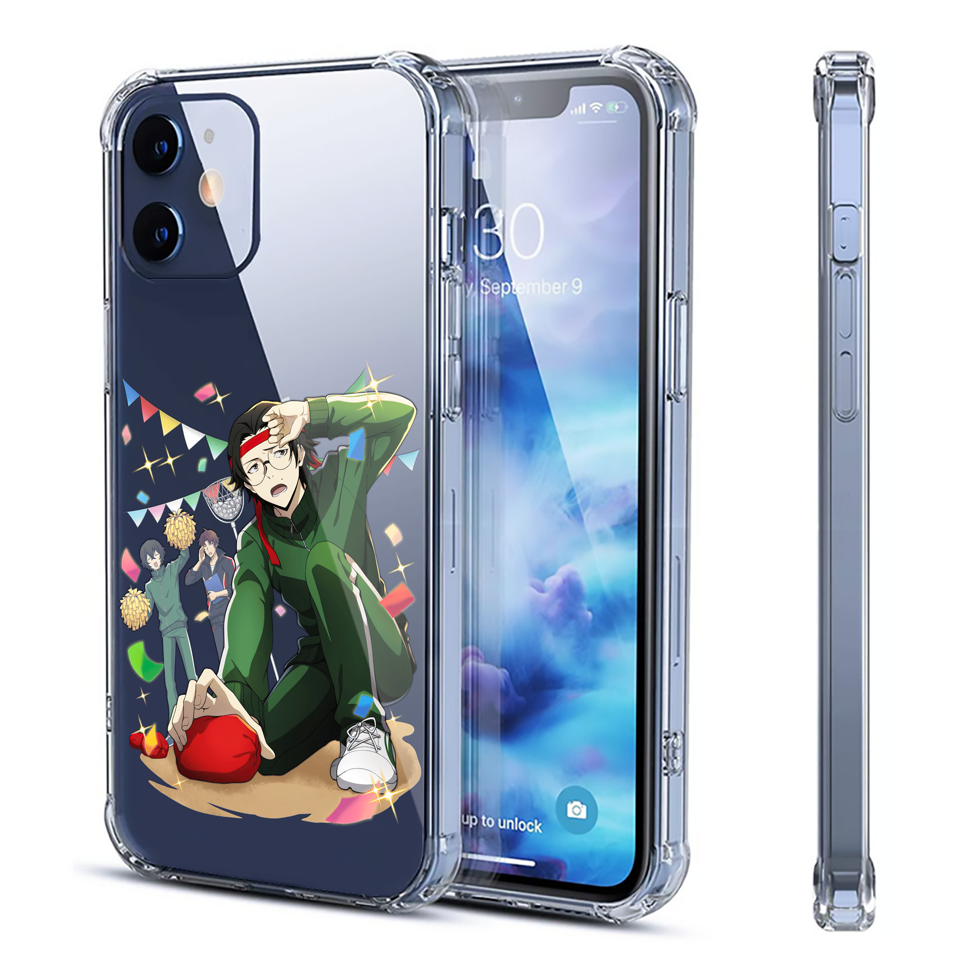 （画像用） 文豪ストレイドッグス Bungo Stray Dogs 【iPhone 12シリーズ対応】透明スマホケース（クリアソフトケース）